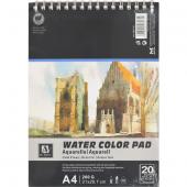 «Альбом для акварели "Water Color Pad" А4 6003-W, 20 листов, 200г/м²»