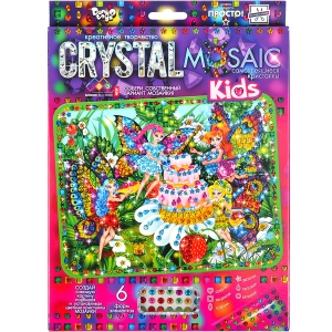 Купить «Набор мозаика из кристаллов «Kids Crystal Mosaic»  CRMk-01–01  /10 ДТ-ОО-09–09» в магазине color-it»