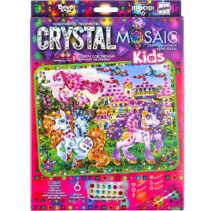 Купить «Набор мозаика из кристаллов «Kids Crystal Mosaic»  CRMk-01–01  /10 ДТ-ОО-09–09» в магазине color-it»