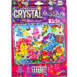 Купить «Набор мозаика из кристаллов «Kids Crystal Mosaic»  CRMk-01–01  /10 ДТ-ОО-09–09» в магазине color-it»