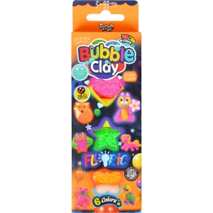 Купить «Набір для творчості «BUBBLE CLAY «FLUORIC»  6  кол укр BBC-FL-6–01  U,02  U ДТ-ТЛ-02–81» в магазине color-it»