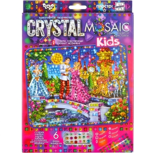 Купить «Набор мозаика из кристаллов «Kids Crystal Mosaic»  CRMk-01–01  /10 ДТ-ОО-09–09» в магазине color-it»