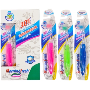 Купить «Зубные щетки дорожные складные «Morningfresh»  18,5 см 937» в магазине color-it»