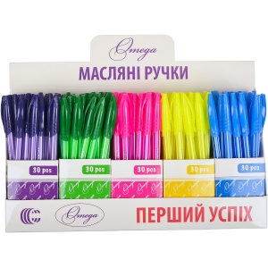 Купить «Ручка масляная «Omega»  «С»  CR8009–150 микс» в магазине color-it»