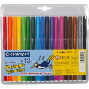 Купить «Фломастер 18 цветов CENTROPEN 7790  /18» в магазине color-it»