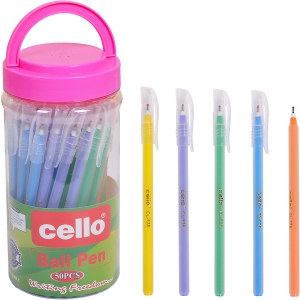 Купить «Ручка масляная Cello CL-778–50 PVC синяя» в магазине color-it»