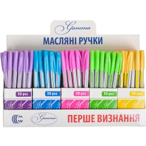 Купить «Ручка масляная «Gamma»  «С»  CR8011–150 микс» в магазине color-it»