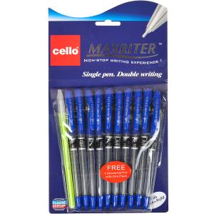 Купить «Ручка масляная MAXRITER CL727+ 1 Cello синяя» в магазине color-it»