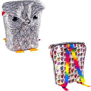 Купить «Креативна творчість «My Color Owl-Bag»  рюкзачок-сова укр COWL-01–01  U ДТ-ОО-09181» в магазине color-it»