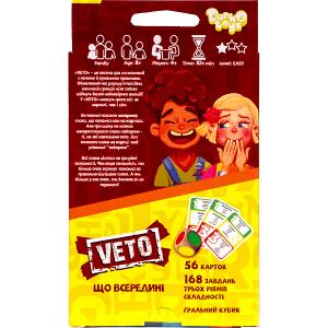 Купить «Настольная игра «VETO»  МИНИ УКР VETO-02–01  U ДТ-МН-14–32» в магазине color-it»