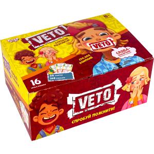 Купить «Настольная игра «VETO»  МИНИ УКР VETO-02–01  U ДТ-МН-14–32» в магазине color-it»