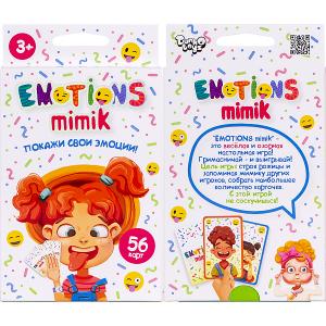 Купить «Карточная игра «Emotions Mimik»  русс.   EM-01–01 ДТ-МН-14–17» в магазине color-it»