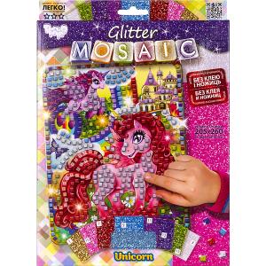 Купить «Креативное творчество «Блестящая мозаика «Glitter Mosaic»  БМ-03–01,02,03,04,05. .  . 10 ДТ-ОО-09338» в магазине color-it»